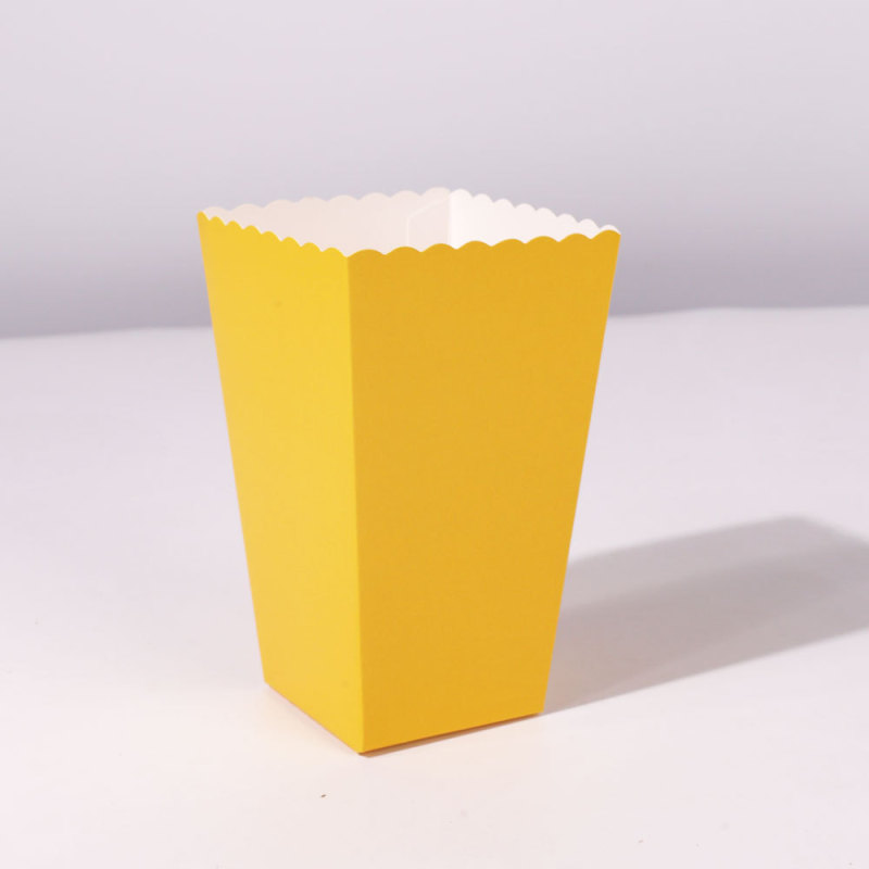 工場卸売ポップコーンボックスフライドポテトボックスキャンディボックス映画館ショッピングモールクロスボーダー黒と白のポップコーンボックスに適しています|undefined
