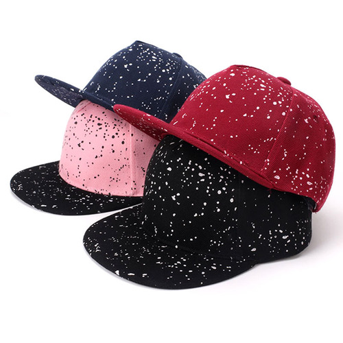 E931 Korean version of the trendy hip-hop hip-hop hip-hop inkjet children's sunscreen baseball cap spring and autumn new foreign trade children's hat