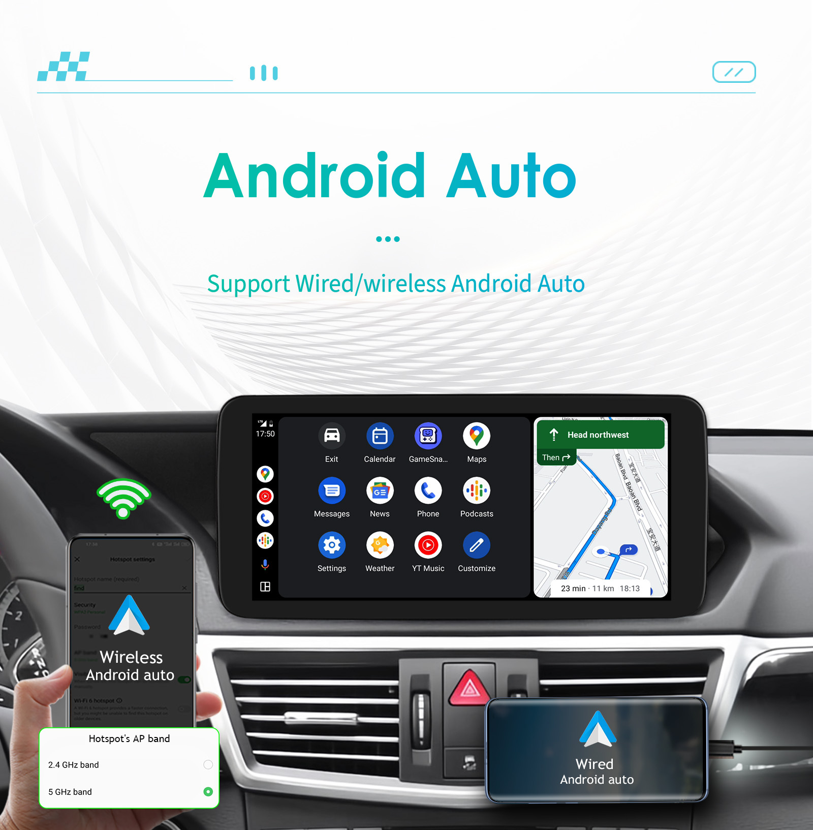 Suitable for 09-12 Mercedes-Benz E-Class W212 E200 E230 E260 E300 S212 car navigation GPS