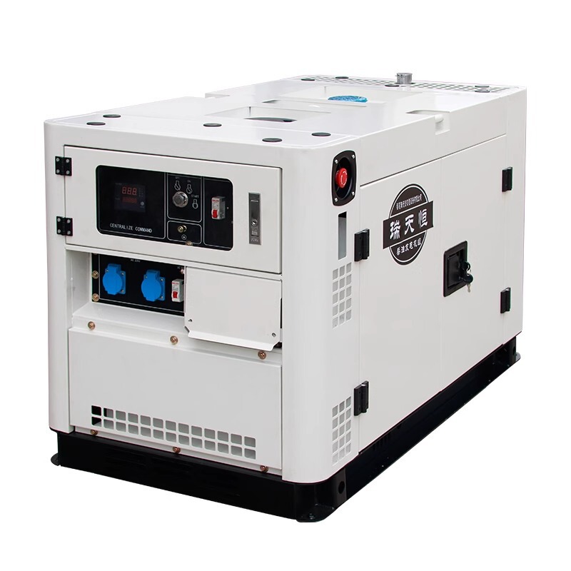 Diesel silent double cylinder air cooled small generator 10/12/15/20KW single phase 220V three phase 380V Diesel silent double cylinder air cooled small generator 10/12/15/20KW single phase 220V three phase 380V