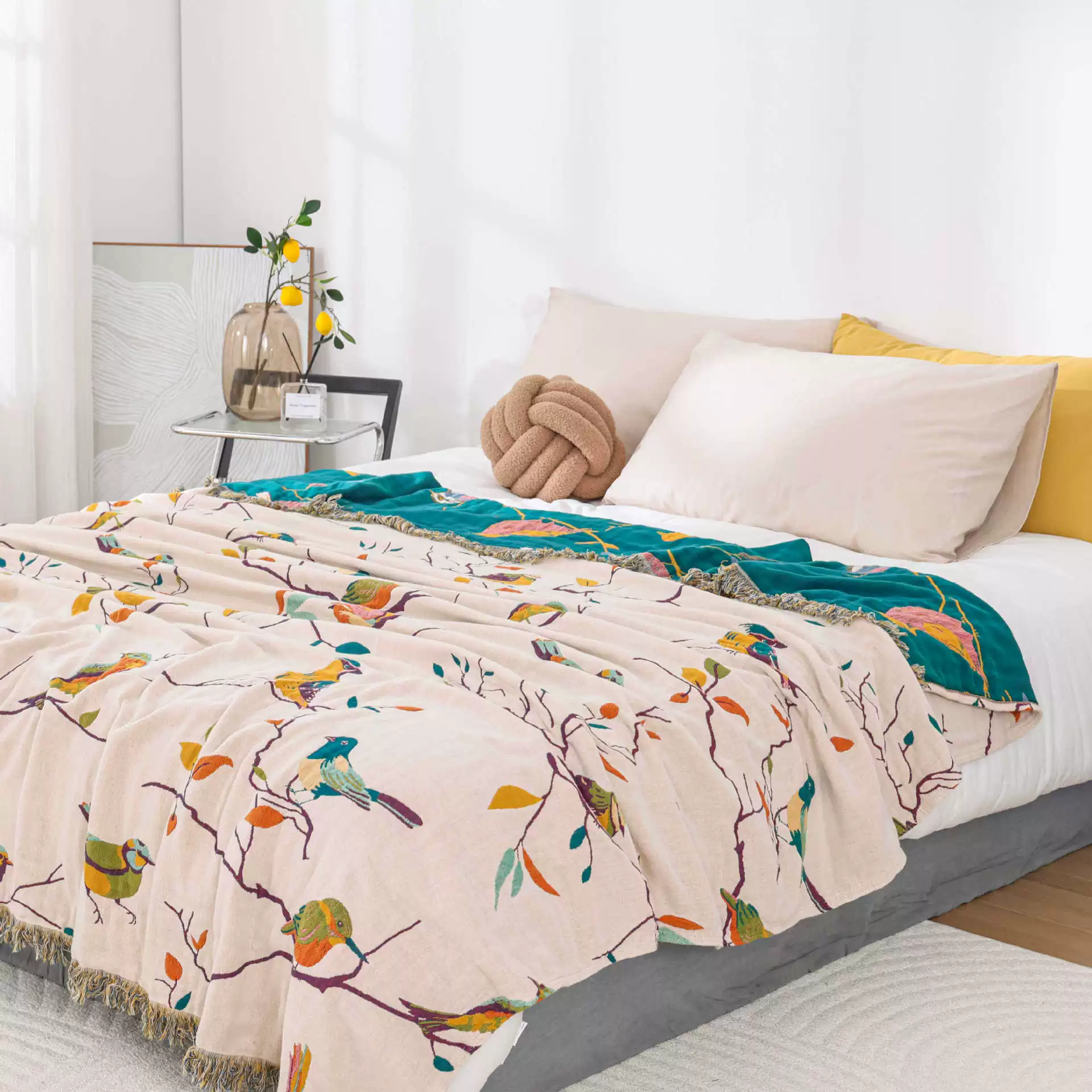 Высококачественные хлопчатобумажные марлевые полотенце с летним прохладным одеялом