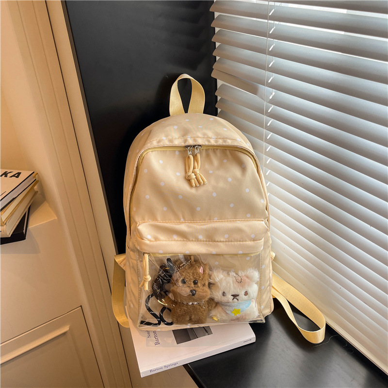 Nueva moda mochila de moda para mujeres fresca dulce gran capacidad de moda ocio para estudiantes de clase mochila simple