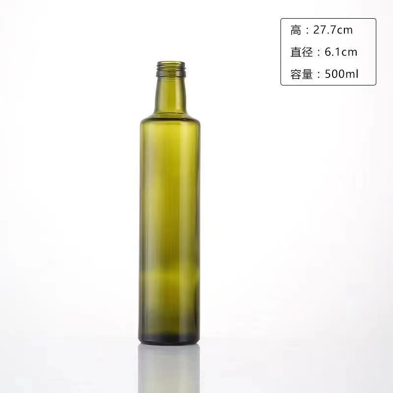 厂家直供多规格750ml大容量玻璃橄榄油瓶密封醋油瓶分装空瓶批发|undefined