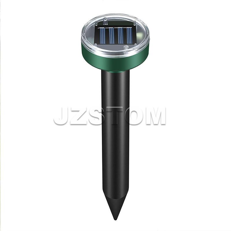 Repelente solar transfronterizo para ratones, repelente de serpientes electrónico ultrasónico, repelente de insectos de jardín de cría, repelente de aves, lámpara de césped de jardín