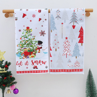 Factory Customized Heat Transfer Printing Full-Page Digital Printing Microfiber Tea Towel Can Be Vacuum Packed