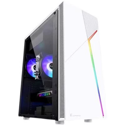 ATX настольный ПК боковая прозрачная USB3.0 игровое стекло DIY размер корпуса пустой аккумулятор, водяное охлаждение, задняя проводка