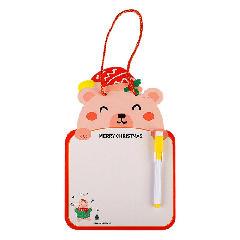 Рождественский подарок детский сад раннее образование двустороннее письмо граффити доска для рисования детская стираемая доска для рисования Начальная школа ученик доска для рисования