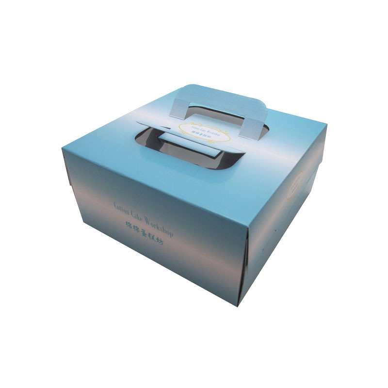 虎门西点盒蛋糕盒  手提式蛋糕包装纸盒 食品级材质盒子