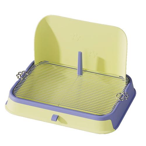 Hippie dog toilet with wall flat-panel anti-pee splash easy-to-clean dog potty small and medium-sized dog pet dog potty large