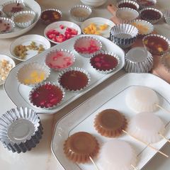 A5L菊花盞蛋糕錫紙杯耐高溫一次性蛋撻杯發糕碗缽仔糕模具250個家