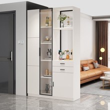 【环保板材】新款现代简约玻璃酒柜间厅柜子欧式轻奢入户客厅屏风