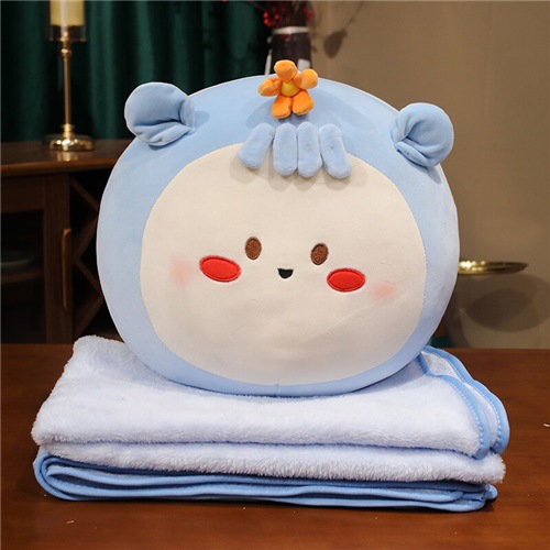 파란색
