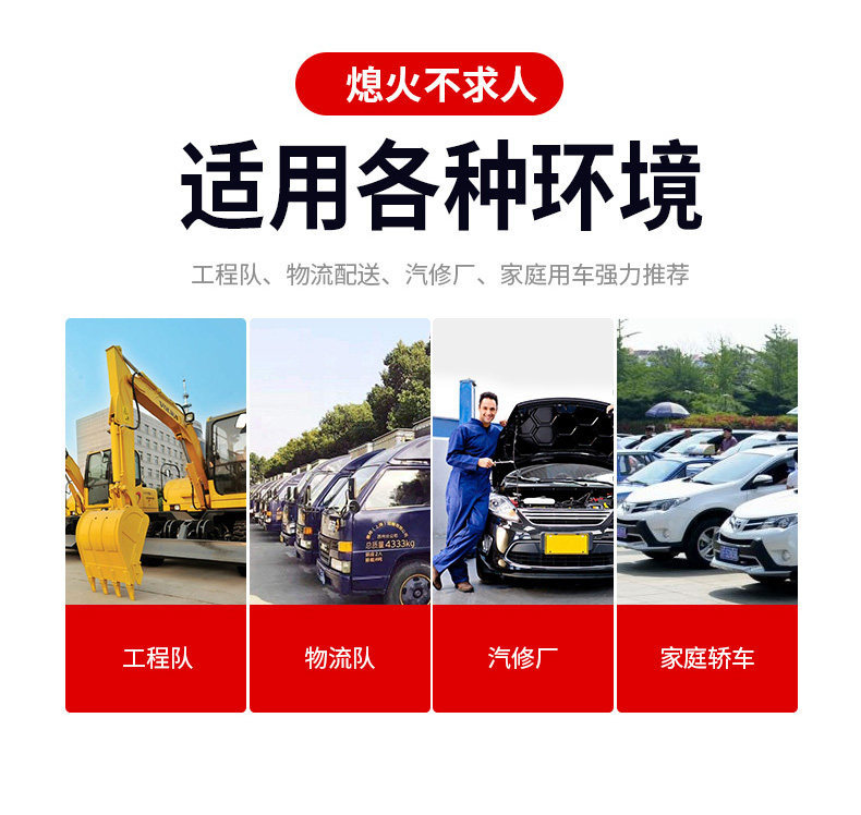Soulor Small Portable Car Emergency Power Supply 12V24V Heavy-Duty Truck Starting Device Lithium Polymer Battery