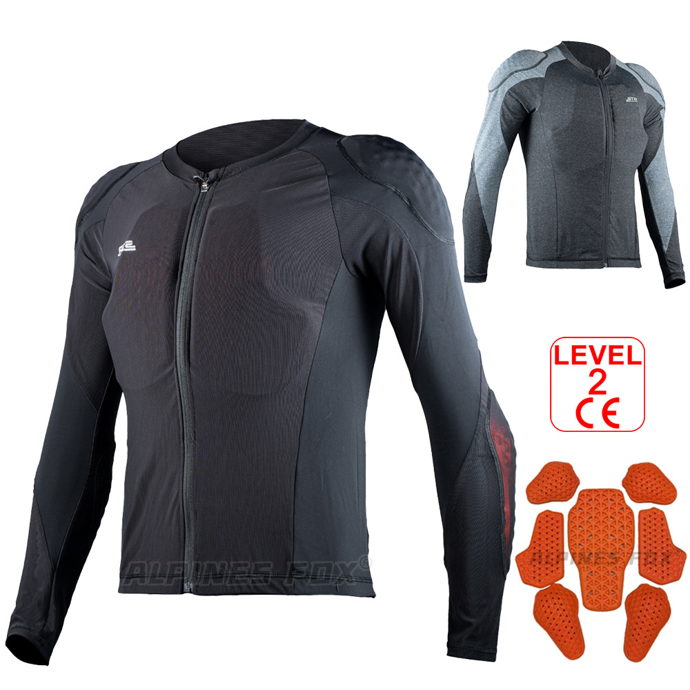 Knight Armor Clothing Motorcycle Riding Clothing Motorcycle Anti-fall Clothing Summer Breathable Men's Protectors CE Night Reflective