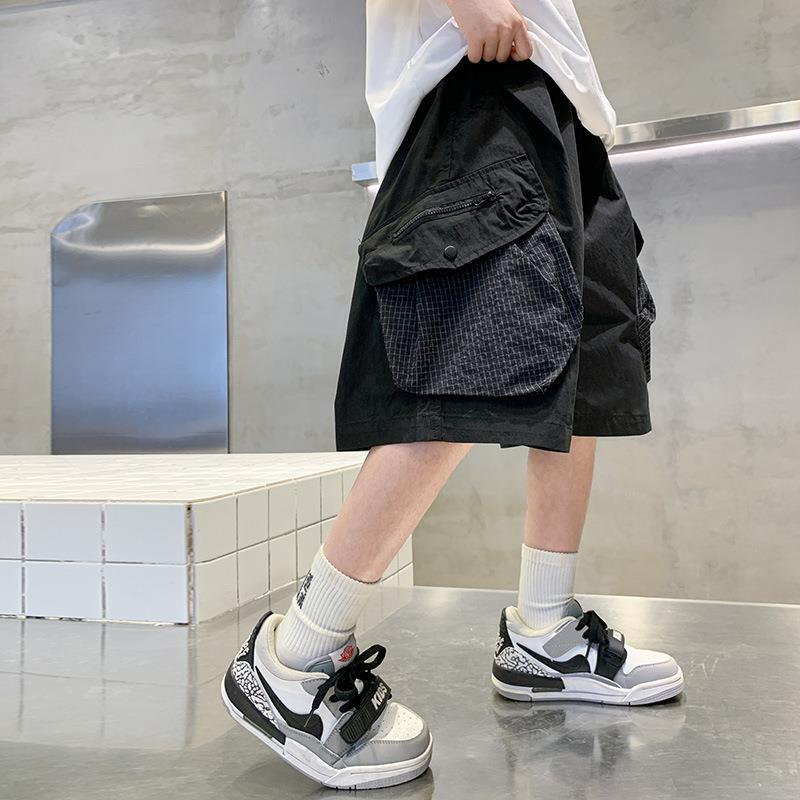 Boys' Summer Thin Pants Wholesale New Children's Summer Cargo Shorts Big Kids Summer Five-Point Pants Stylish and Fashionable