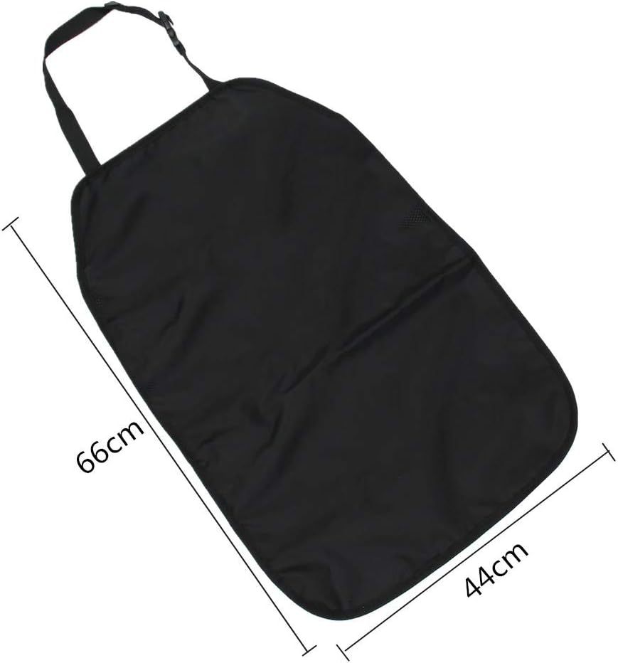 Car Backseat Storage Bag, Car Seat Back Anti-Kick Mat for Children, Car Seat Anti-Dirt Protective Mat