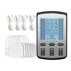TENS 低周波パルス FDA 510K デュアルチャンネル EMS 経絡理学療法器具肩と頚椎マッサージャーポータブル