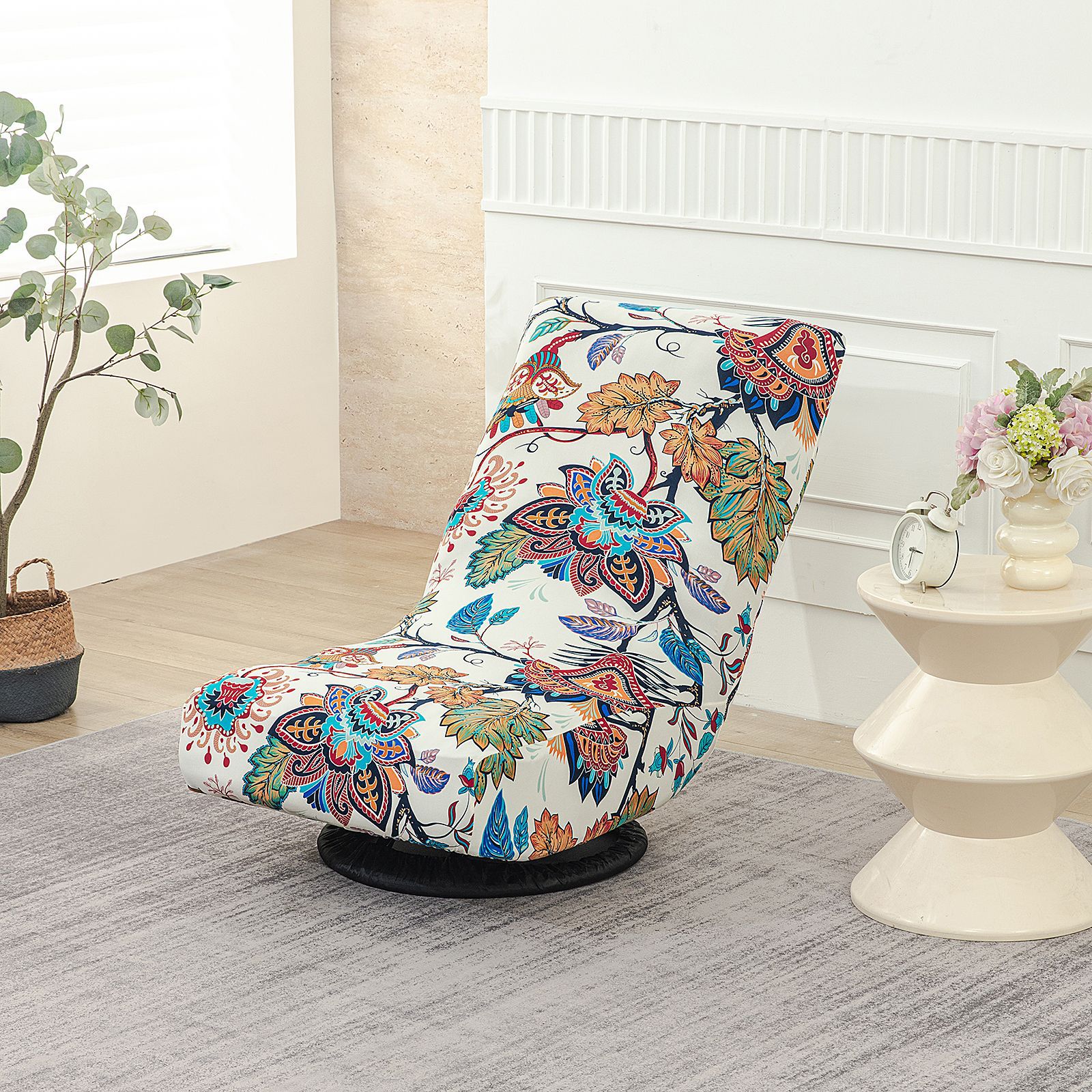 떨어지는 잎과 꽃