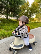 貝易兒童音樂扭扭車滑行車1-3歲防側翻靜音萬向輪寶寶滑滑溜溜車