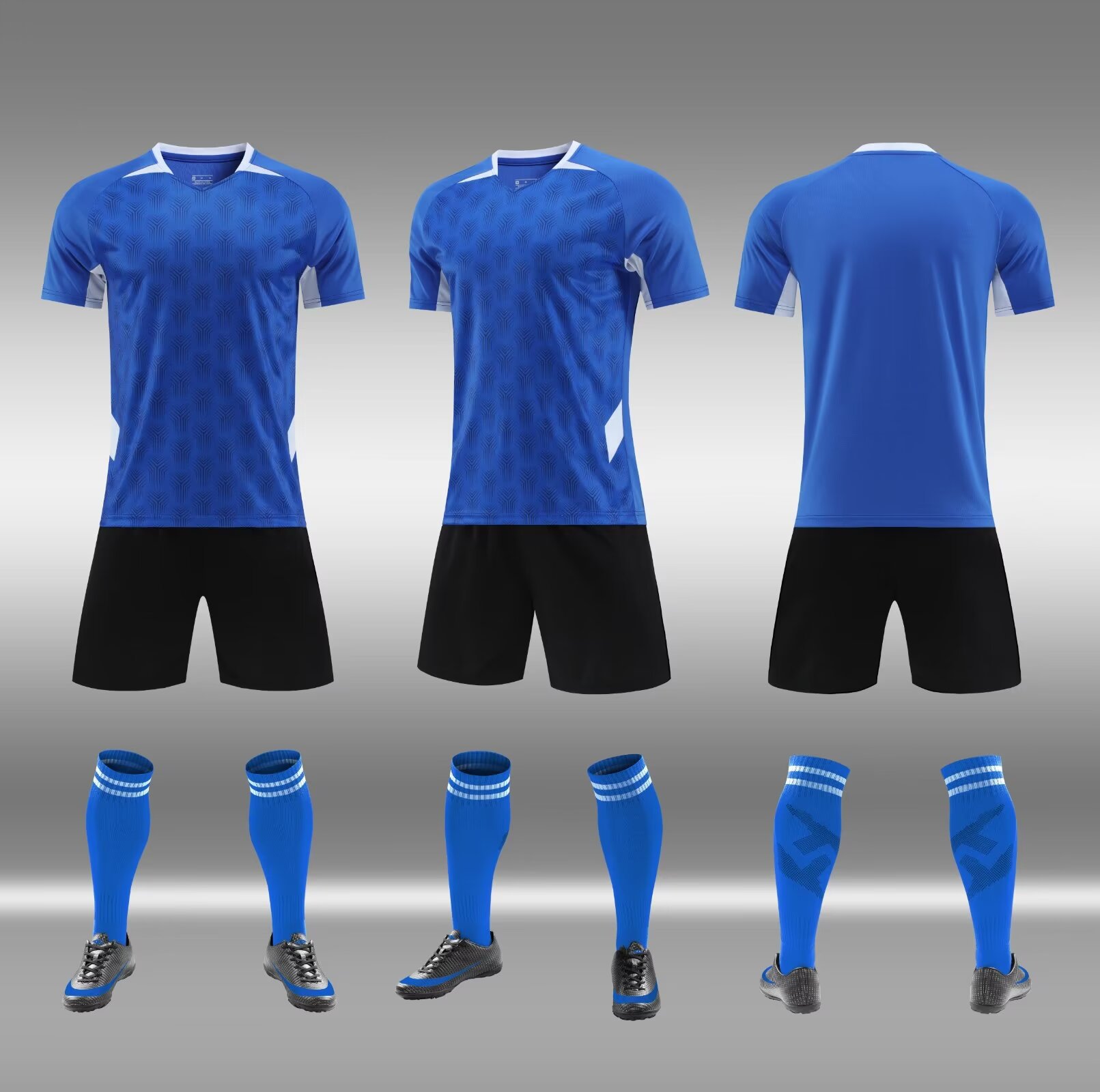 Summer short sleeved children's student training suit set, jerseys, sports team uni, men's and women's football_voghion.com