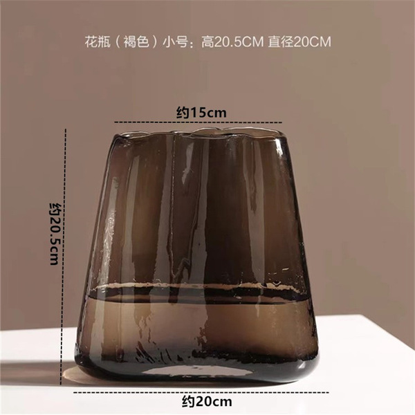 Retro glass decorations for living room for home use
