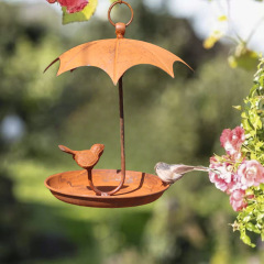 temu TK Amazon越境販売 錆びた風合いの鳥小屋 鳥の餌やり器 餌入れ ラベル貼り付け対応 一件代行