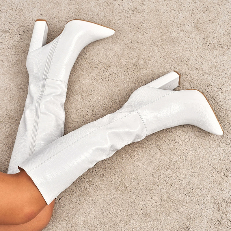 Comfortable fashionable boots with zipper, (Physicals), plus size