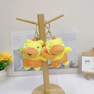 Мягкая игрушка 4 дюйма капибара подарок для девочек