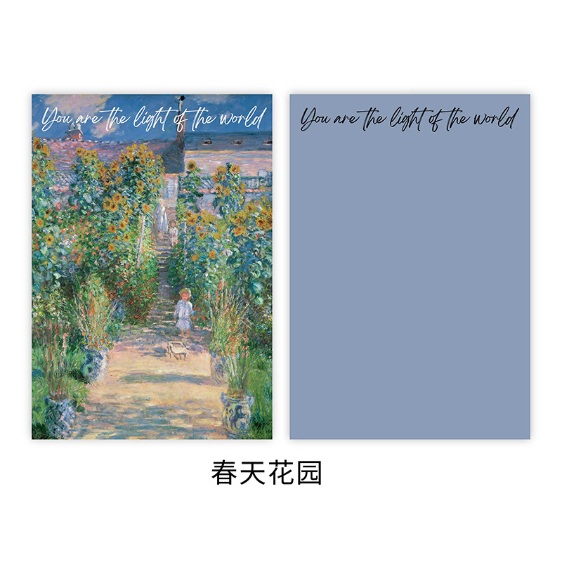 Huaxi romántica pintura al óleo atmósfera de papel de embalaje de flores papel kraft florista ramo de flores papel de embalaje de flores