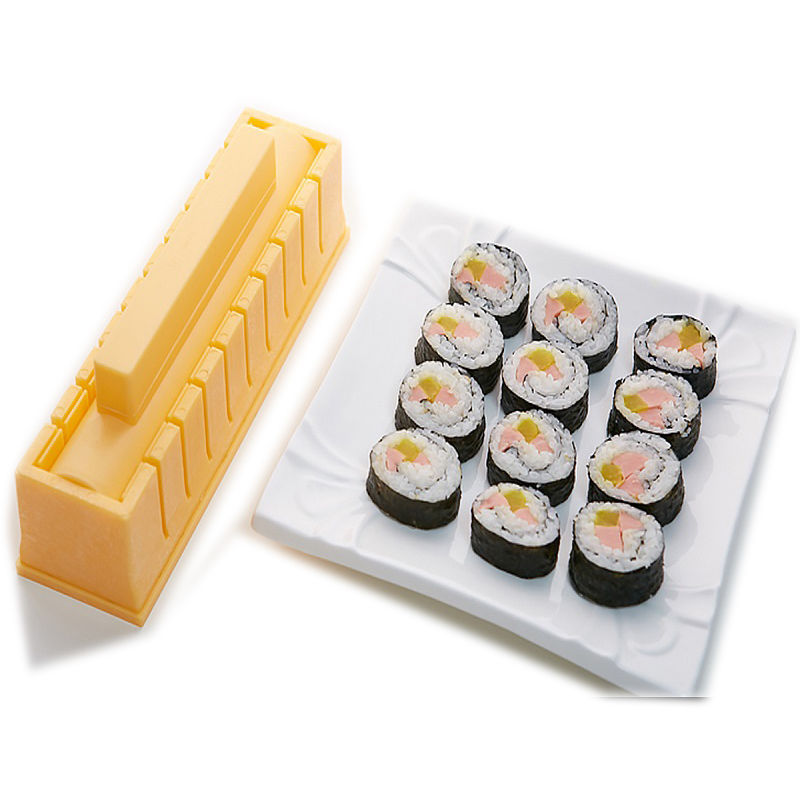 寿司模具新款加厚加长圆形寿司卷模具海苔寿司器DIY寿司料理工具|ru