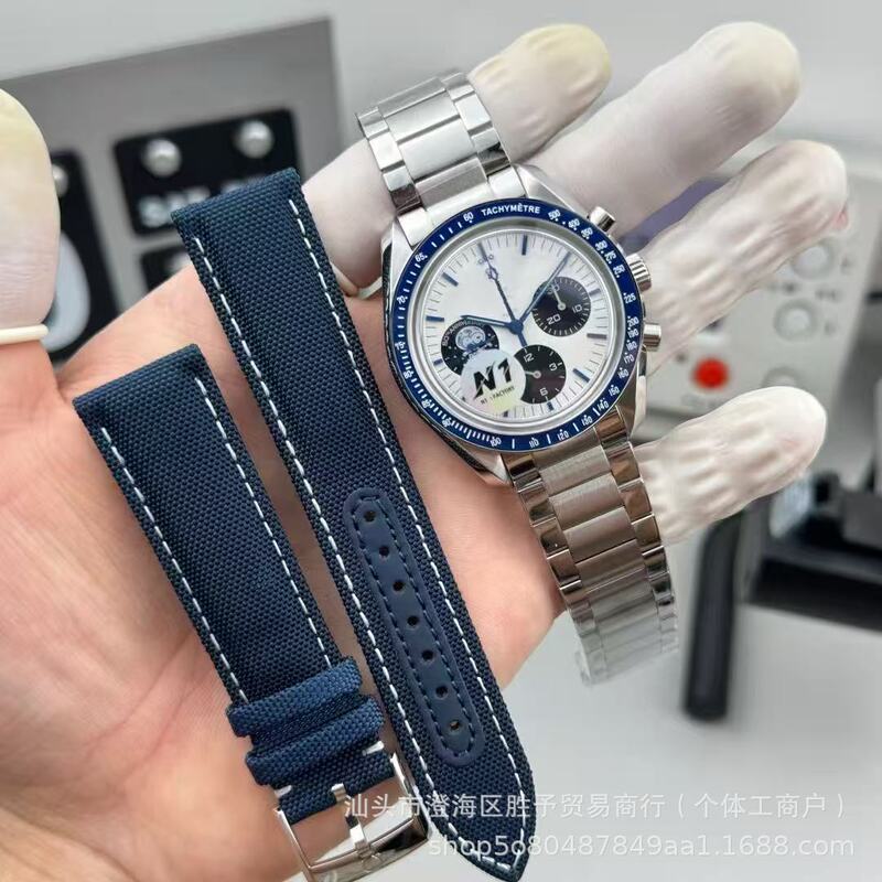Os Snoopy Cross-Border Watch Spaceship Speedmaster Men's N1 Multi-Function Chronograph Sapphire Fully Automatic Mechanical Watch Wholesale Os Snoopy Cross-Border Watch Spaceship Speedmaster Men's N1 Multi-Function Chronograph Sapphire Fully Automatic Mechanical Watch Wholesale