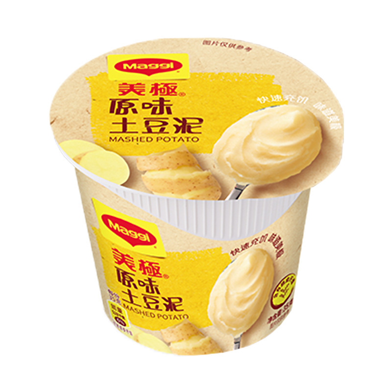 雀巢Maggi 美極鸡茸玉米土豆泥营养方便即食早餐速食代餐饱腹小吃|undefined