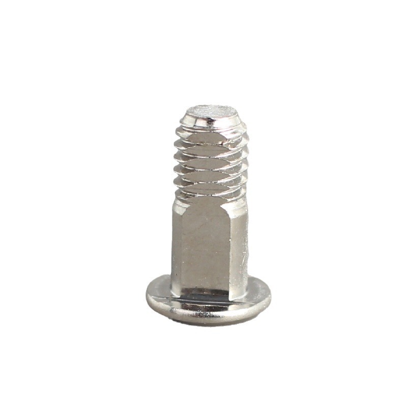 Special flat round head screw for circuit board computer board Support shaft milling screw Double flat half-tooth step electronic 5