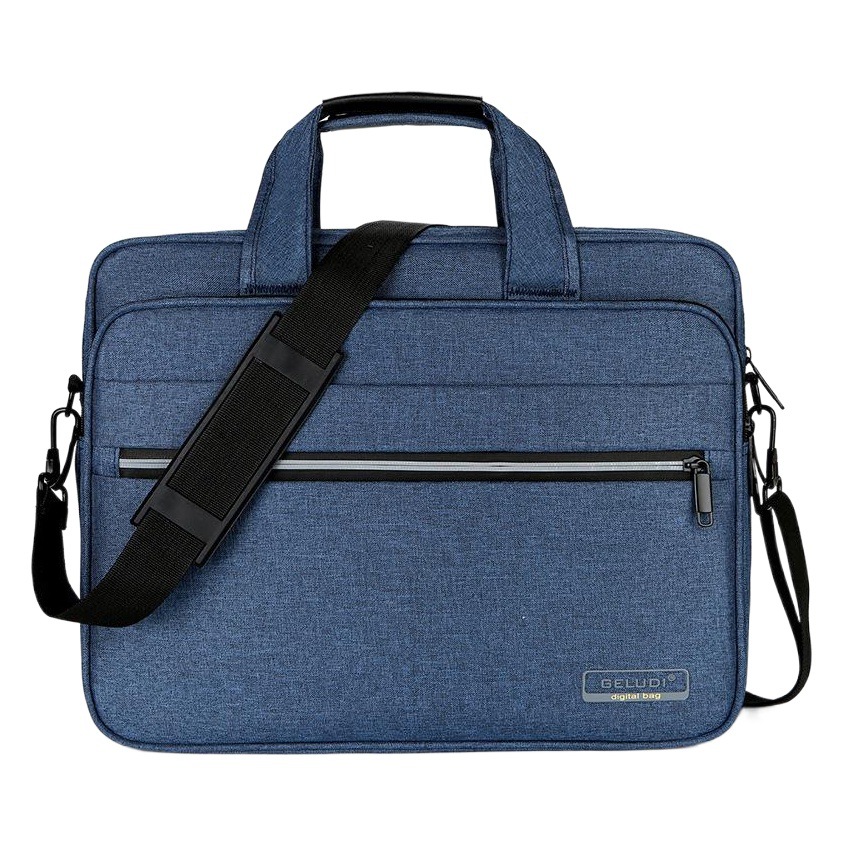 Factory Direct order one-shoulder portable business notebook bag briefcase printing computer bag exhibition bag 15.6-inch
