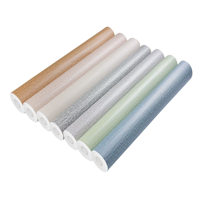 Self-adhesive PVC wallpaper, waterproof, 0.25 mm thick, 61 cm or 40 cm widths, multiple textures