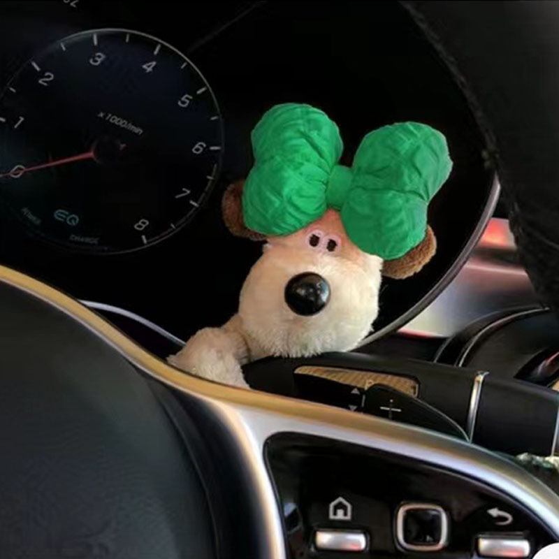 С бантиком, зеленый