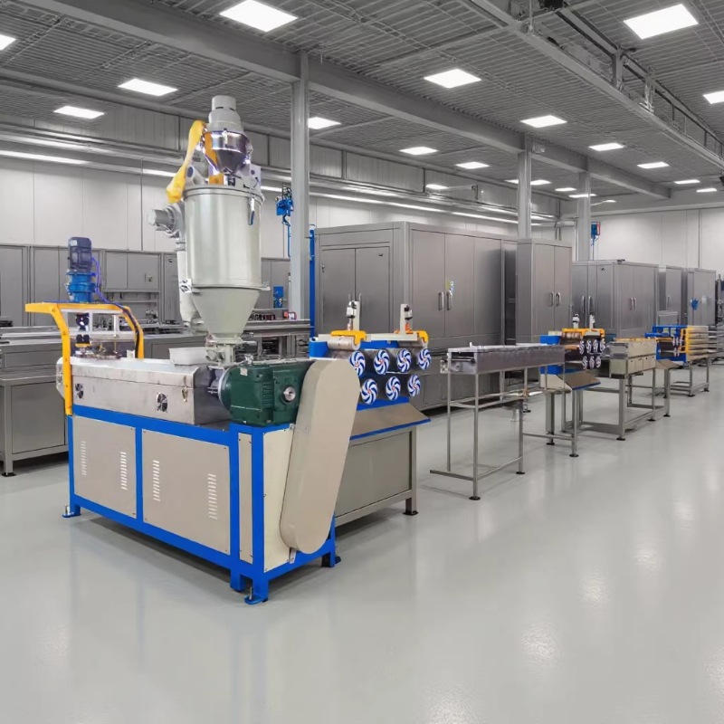 塑料圆丝/扁丝拉丝机 HDPE单丝抜丝机 防尘网拉丝机