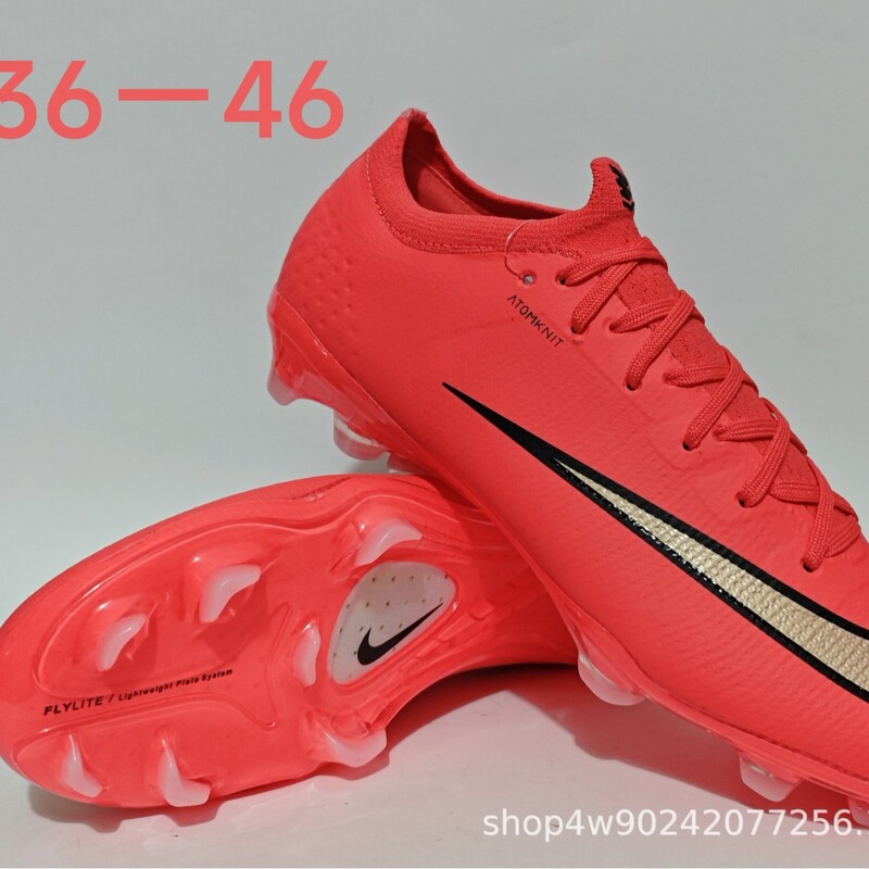Putian 2026 Foreign Trade Assassin 17Th Generation Full Air Cushion Waterproof Knit 36-46 Large Size Men's and Women's Professional Football Shoes