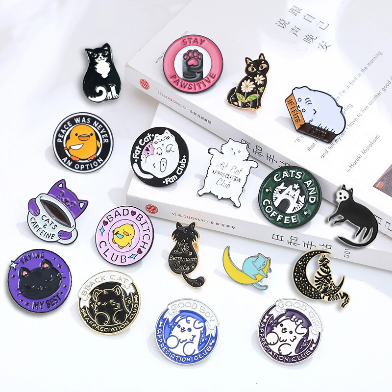 Cartoon brooch, cute badge, pin, creative accessory