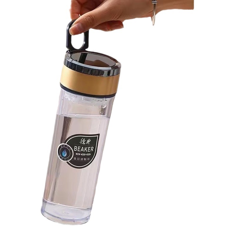 Futong 707 taza de agua de plástico de moda clásica taza de plástico 420ml simple elegante taza de agua portátil fábrica al por mayor