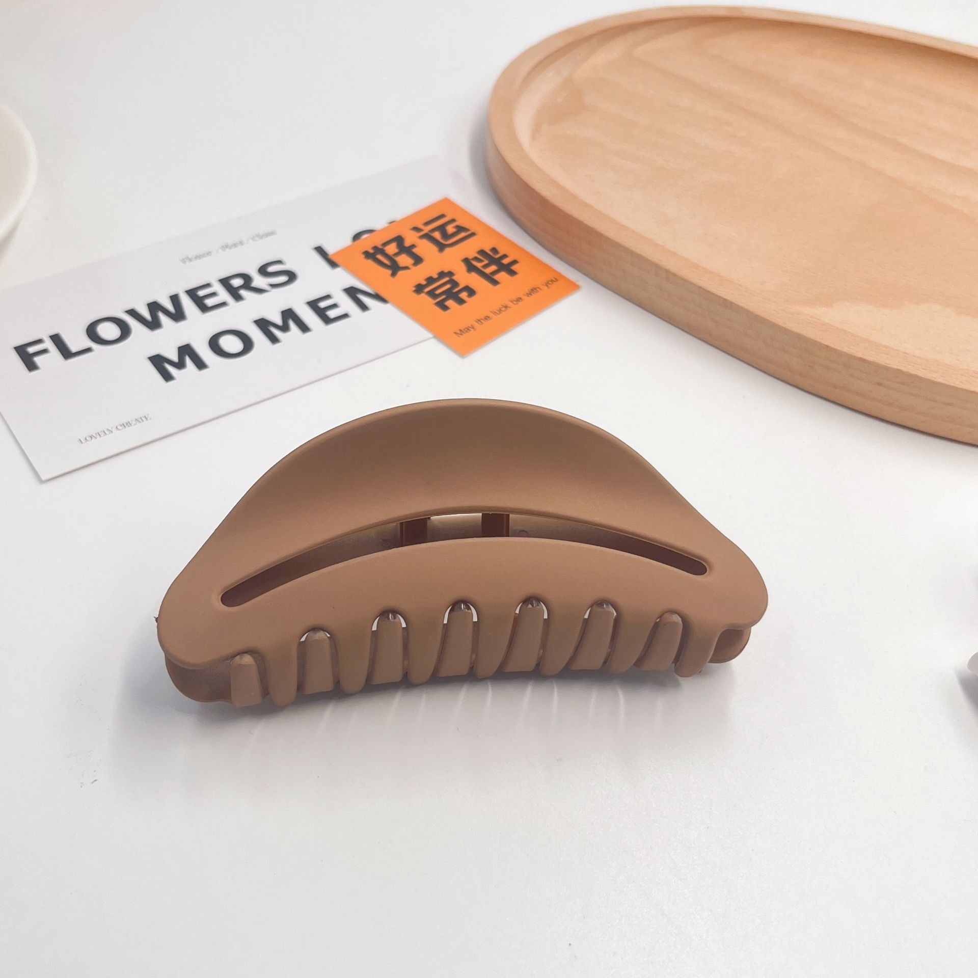 Pinza tipo tiburón extra grande de 13 cm, elegante y resistente