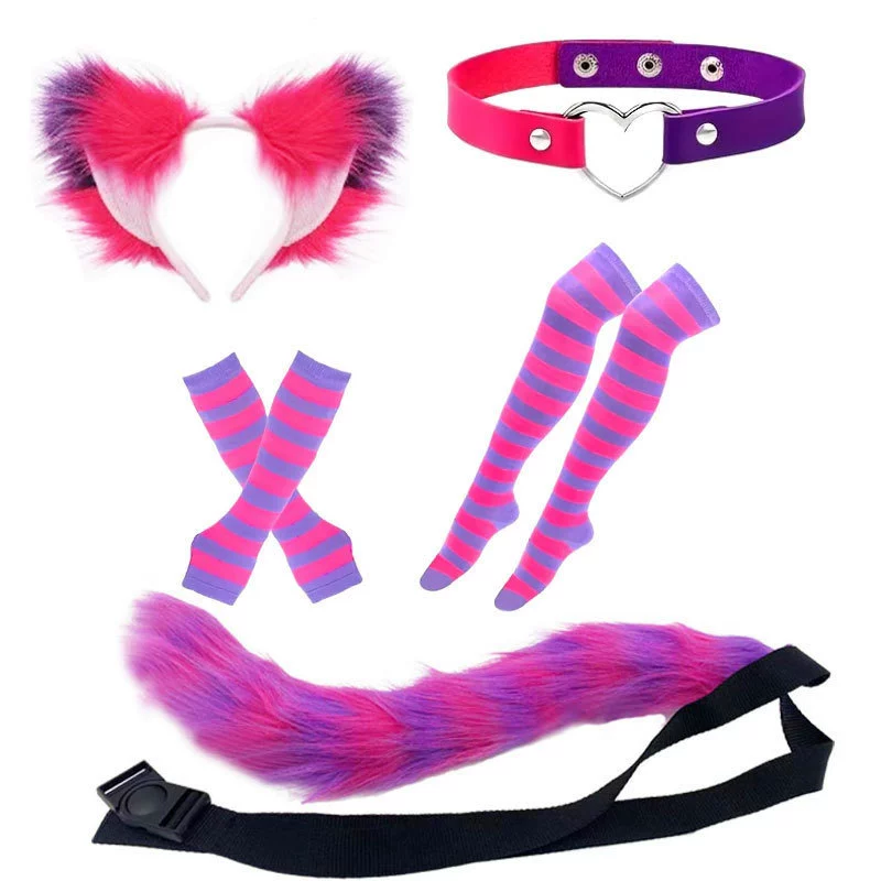 Gloves, synthesized set for children and adults, suit, halloween, cosplay