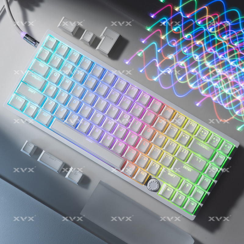 XVXライトキーキャップ正刻霧透2色PBT元工場キーキャップゲームオフィスキーキャップクロスボーダーアマゾン|undefined