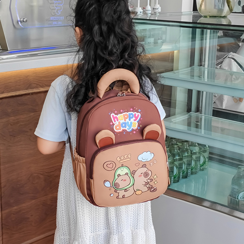 Mochila de estudiantes de primaria de gran capacidad, red, lindas mochilas para niños y niñas, nueva mochila infantil transfronteriza.