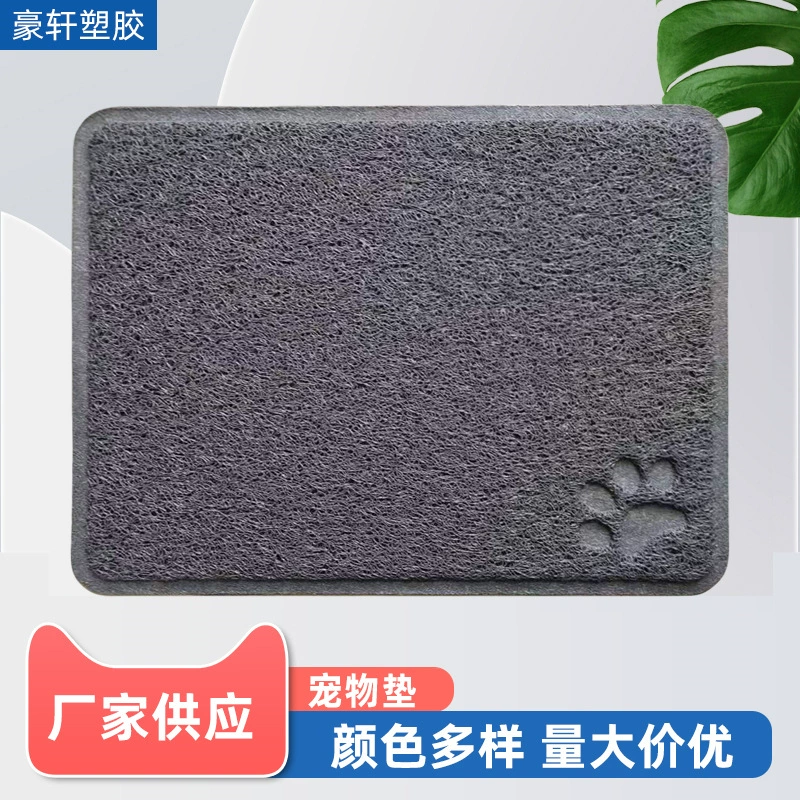 Сплошной цвет Кошачий коготь коврик для домашних животных ПВХ водонепроницаемый забор против мочи для собак холодостойкий коврик одноразовый коврик против царапин для кошек