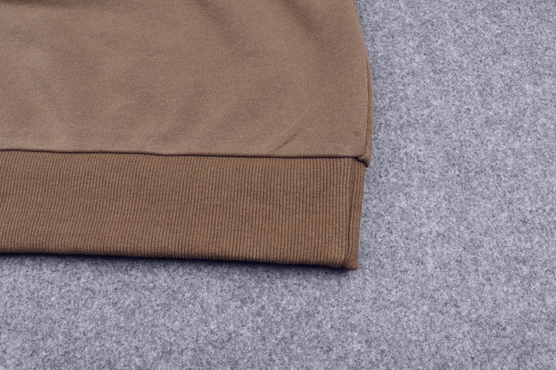 round neck stitching printing loose sweatshirt NSBJD111398
