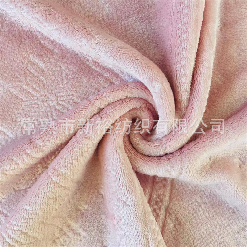 2021新款双面法兰绒剪花系列圣诞雪花系列法兰绒剪花家纺服装面料