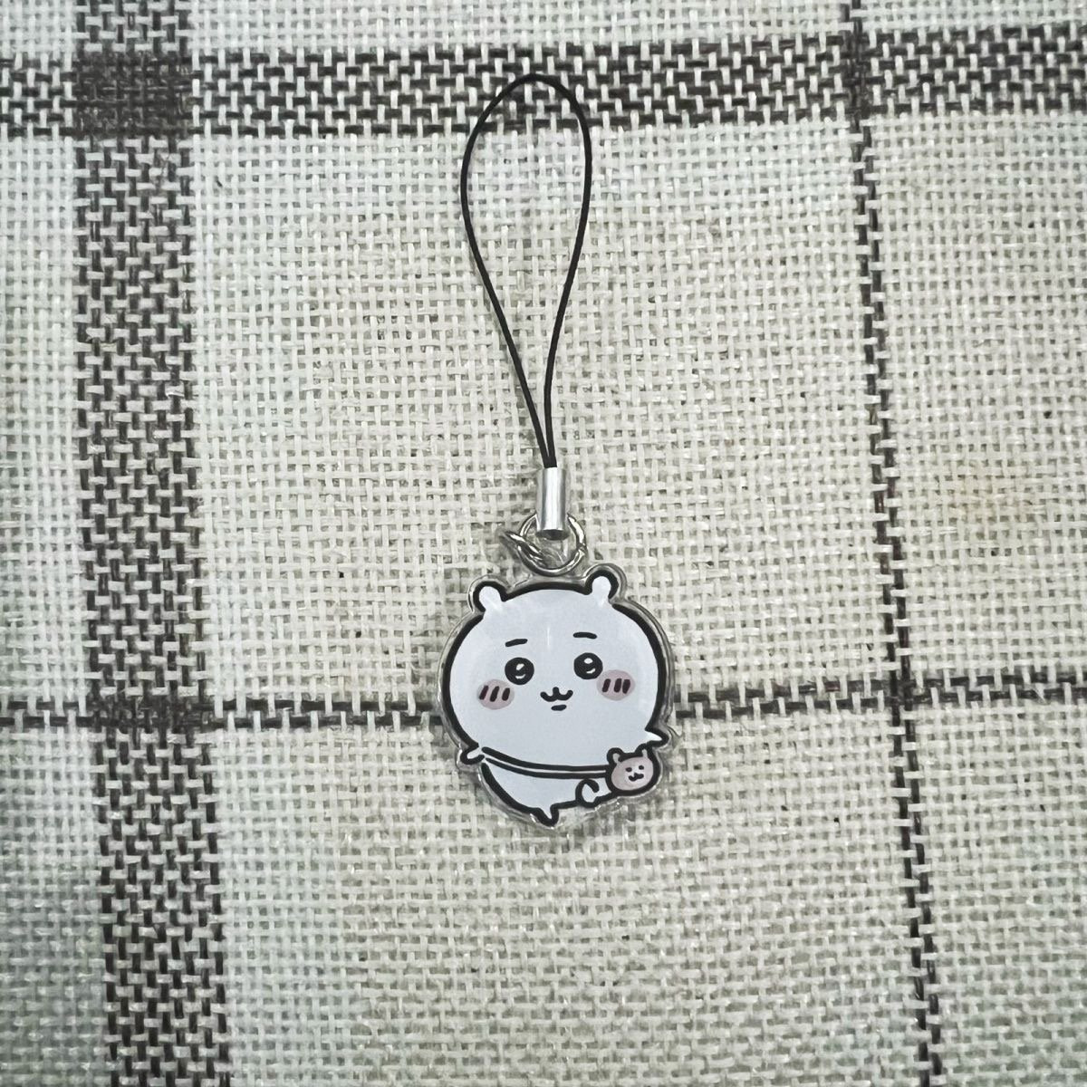 Chiikawa cadena de teléfono móvil Usaki regalo de estudiante Jiyikava lindo colgante cordón pequeño colgante image 6