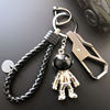 Keychain, car keys, men's high-end pendant, trend astronaut