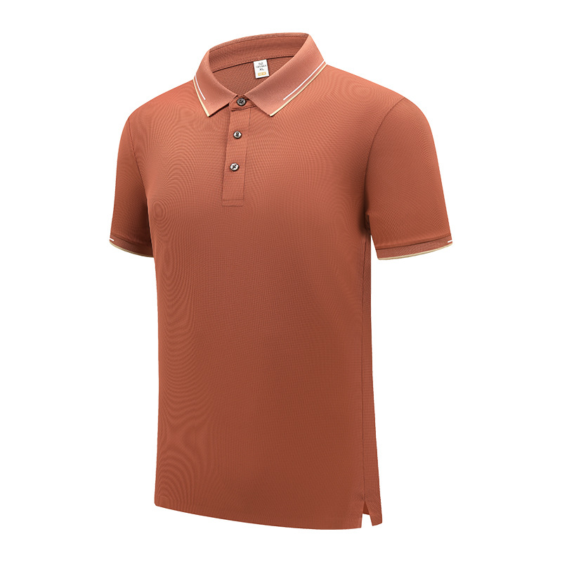 Polo de manga corta con cuello, antibacteriano 5A, con tacto de hielo y aroma a menta, anti-mosquitos, personalizable para negocios